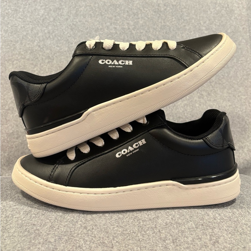 Coach Size 5 Black Sneakers New Without Tag